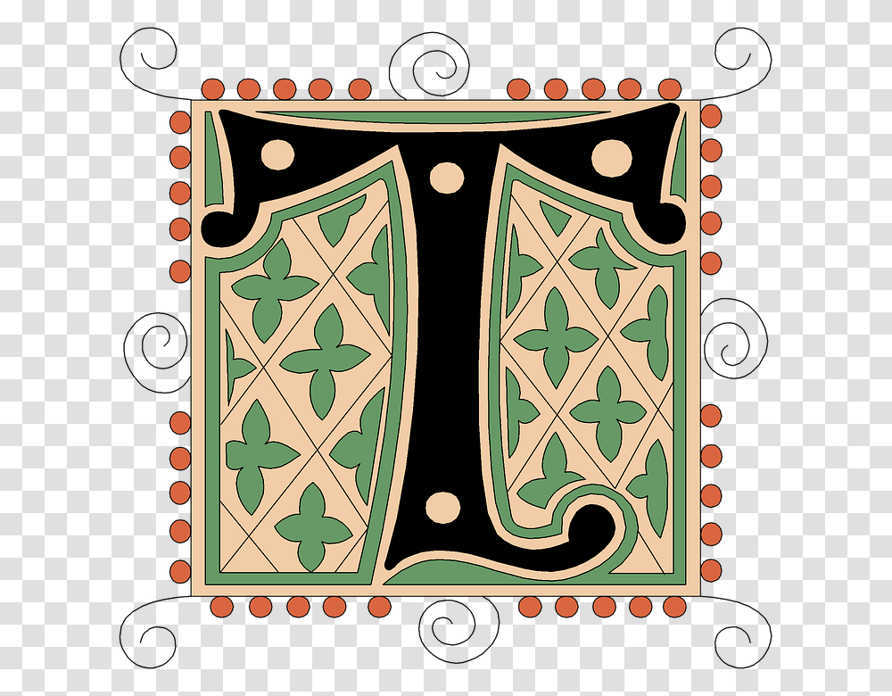 T 960, Alphabet, Rug, Pattern Transparent Png