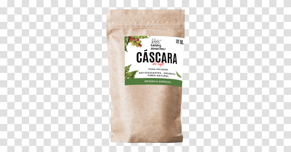 T Cscara De Caf Con Jamaica Amp Limn 50g Paper Bag, Plant, Food, Bottle, Astragalus Transparent Png