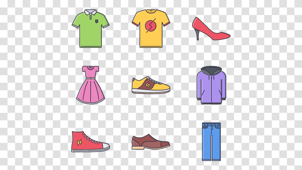 T Icons Free Clothes, Apparel, Shoe, Footwear Transparent Png