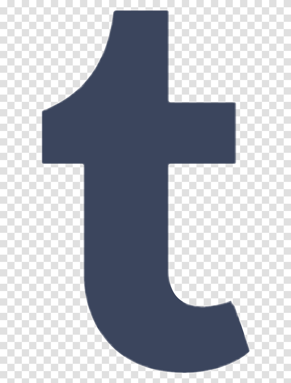 T Letter Socialmedia Sticker By Free Logos Vector Tumblr Logo, Cross, Symbol, Crucifix Transparent Png