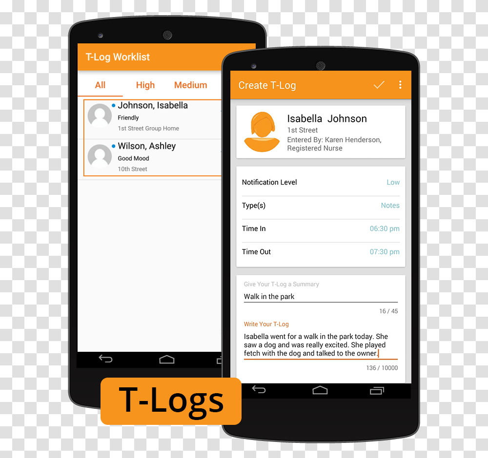 T Logs Medication Administration Record App, Phone, Electronics, Mobile Phone, Cell Phone Transparent Png