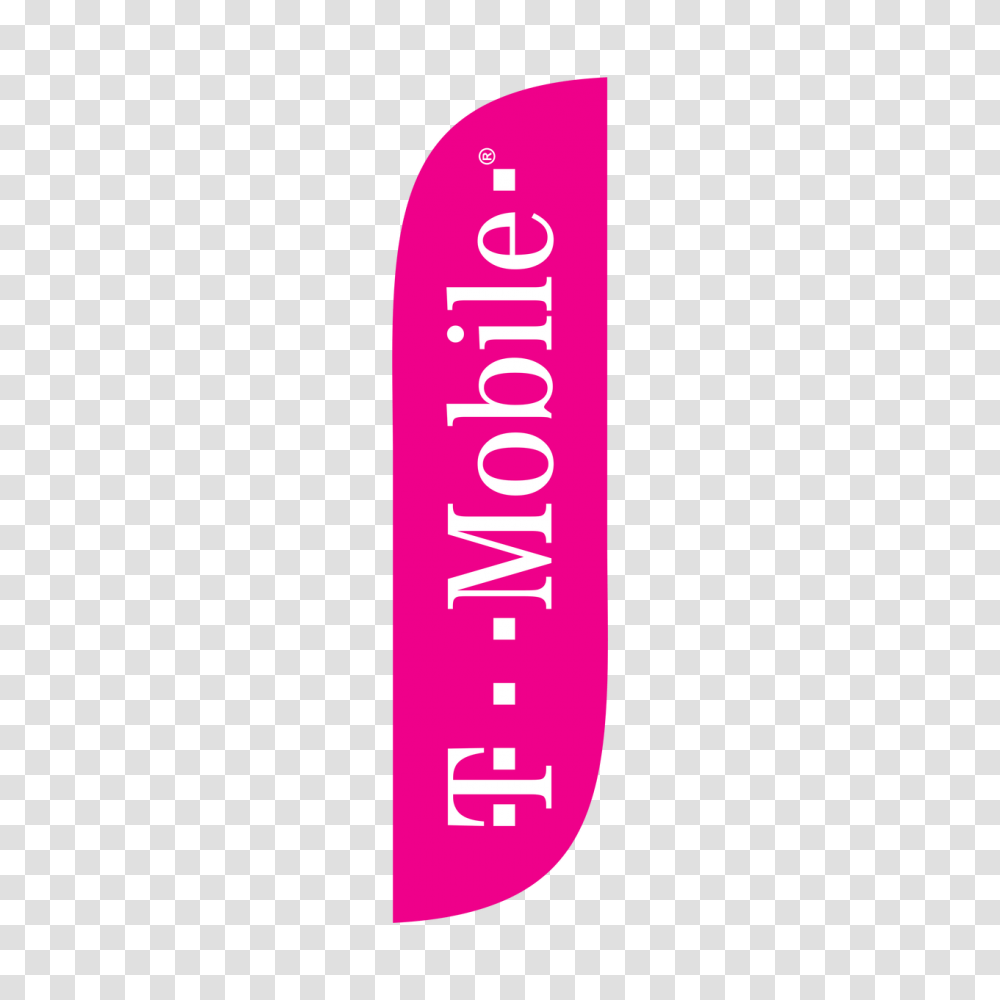 T Mobile Feather Flag, Logo, Trademark Transparent Png