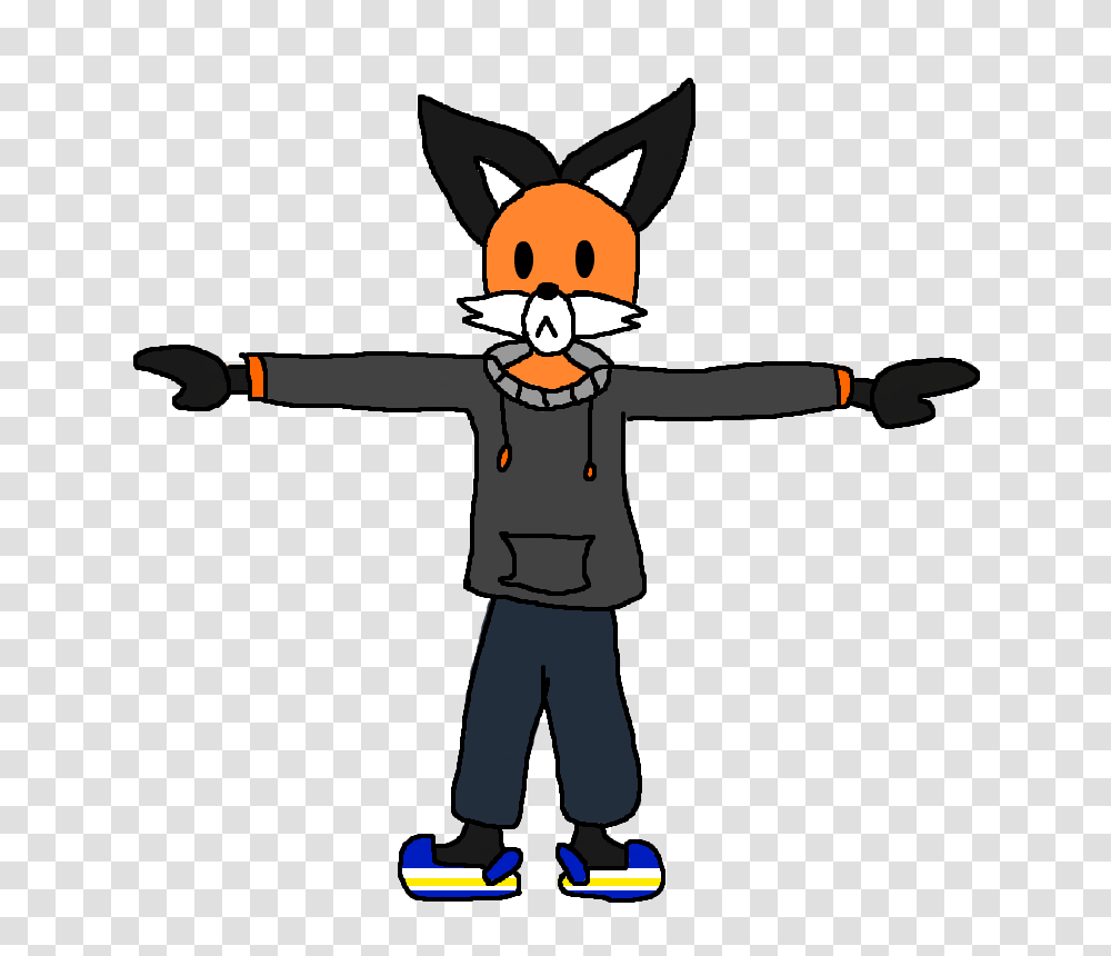 T Pose Fox, Person, Human, Performer, Toy Transparent Png