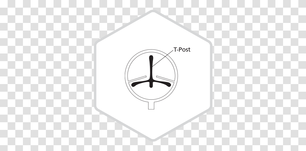 T Post Hexagon Circle, Scale, Armor, Frisbee, Toy Transparent Png