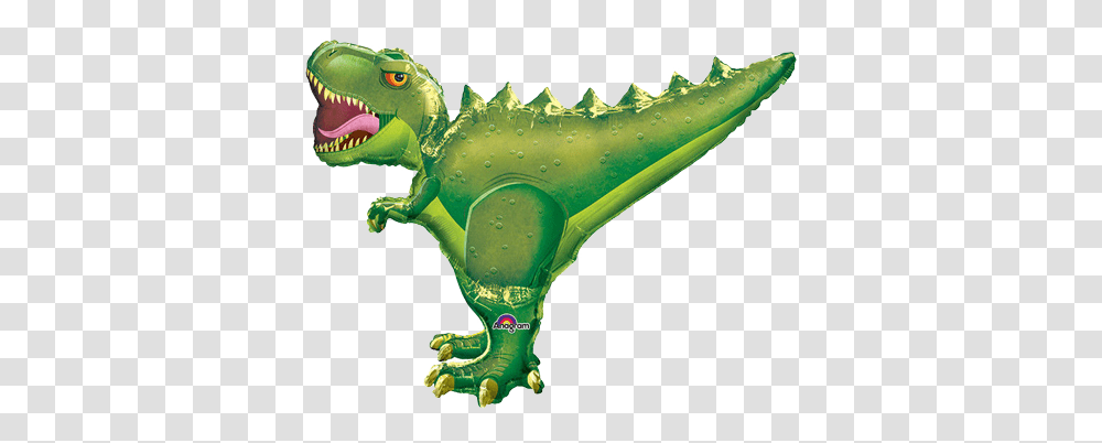 T Rex Foil Supershape Party Balloon, Toy, Reptile, Animal, Dinosaur Transparent Png