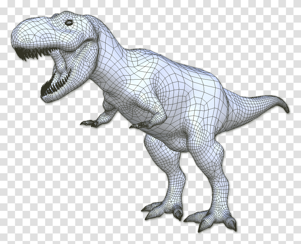 T Rex Mesh Cfd, Dinosaur, Reptile, Animal, T-Rex Transparent Png
