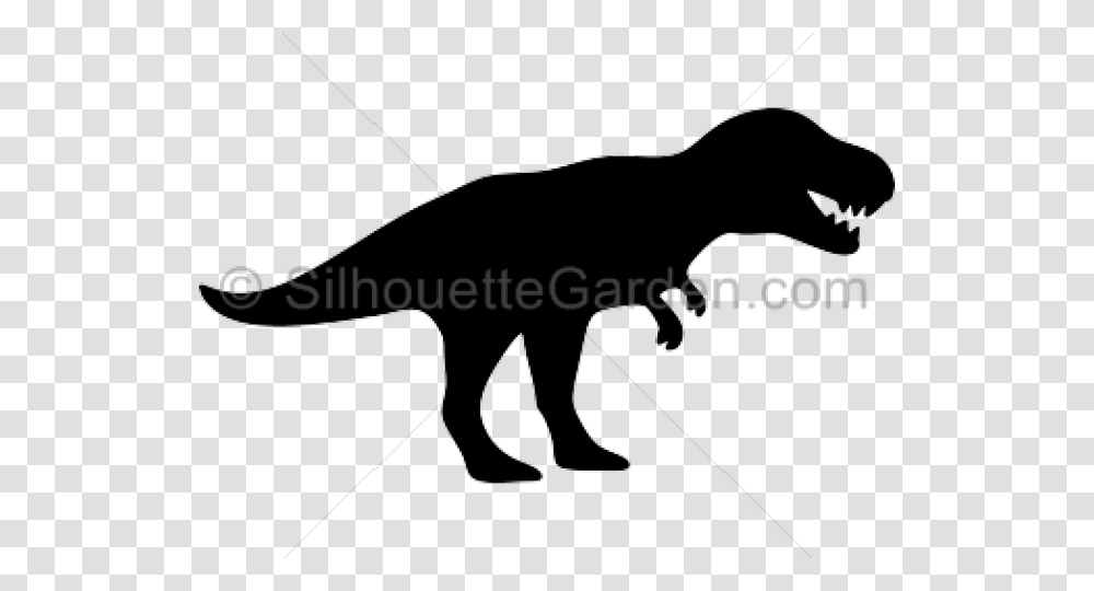 T Rex Silhouette Clip Art, Bow, Animal, Mammal, Reptile Transparent Png