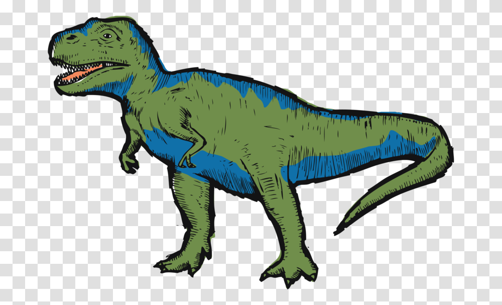 T Rex Tattoo Tattly, T-Rex, Dinosaur, Reptile, Animal Transparent Png