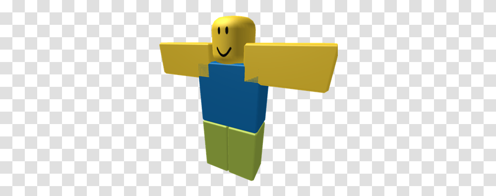 T Roblox Noob T Pose, Text, Photography, Cardboard, Toy Transparent Png