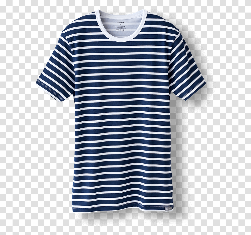 T Shirt Antoinette Mit Navy Streifen, Apparel, T-Shirt, Sleeve Transparent Png