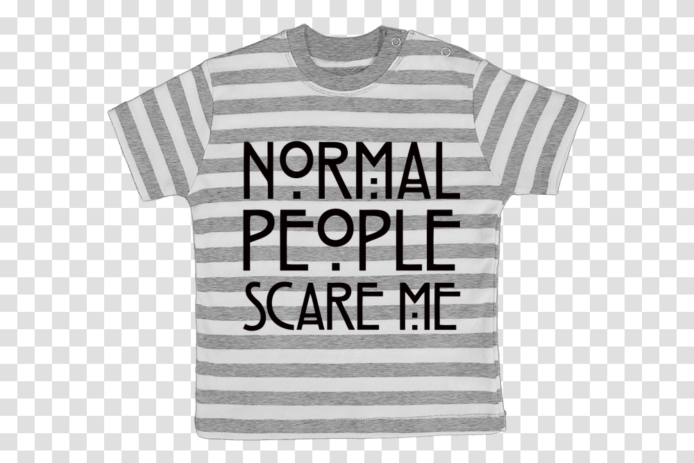 T Shirt Bb Rayures Normal People Scare Me Par Freeyourshirt Shirt Fennec, Apparel, T-Shirt Transparent Png