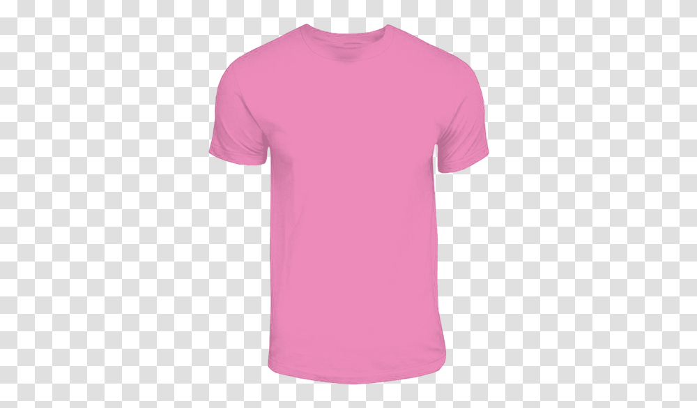 T Shirt Blank Pink T Shirt, Apparel, T-Shirt, Sleeve Transparent Png
