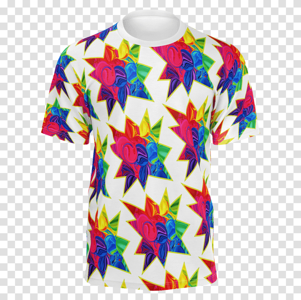 T Shirt Colorful Design, Dress, Dye, Plant Transparent Png