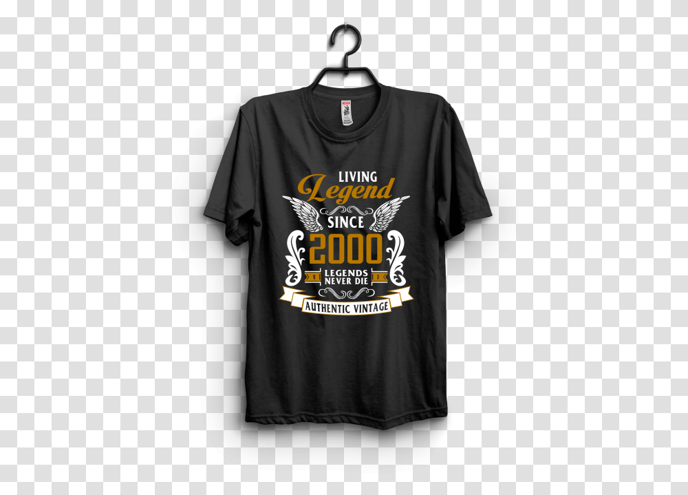 T Shirt Design For 35 Year Old, Apparel, T-Shirt, Person Transparent Png