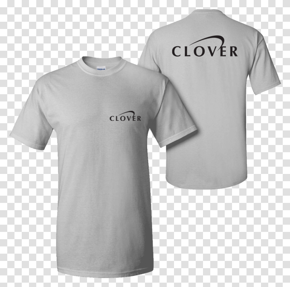 T Shirt Grey Front And Back, Apparel, T-Shirt, Person Transparent Png