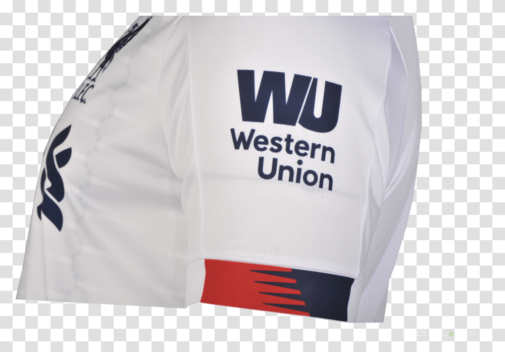 T Shirt New Balance Liverpool Fc Away Ss Jersey Western Union Liverpool Logo, Apparel, Sleeve, Long Sleeve Transparent Png