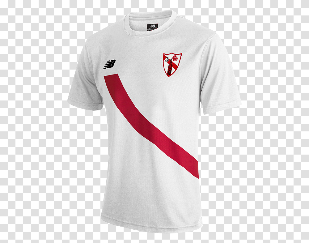 T Shirt Of Sevilla Atltico Sports Jersey, Apparel, T-Shirt, Person Transparent Png