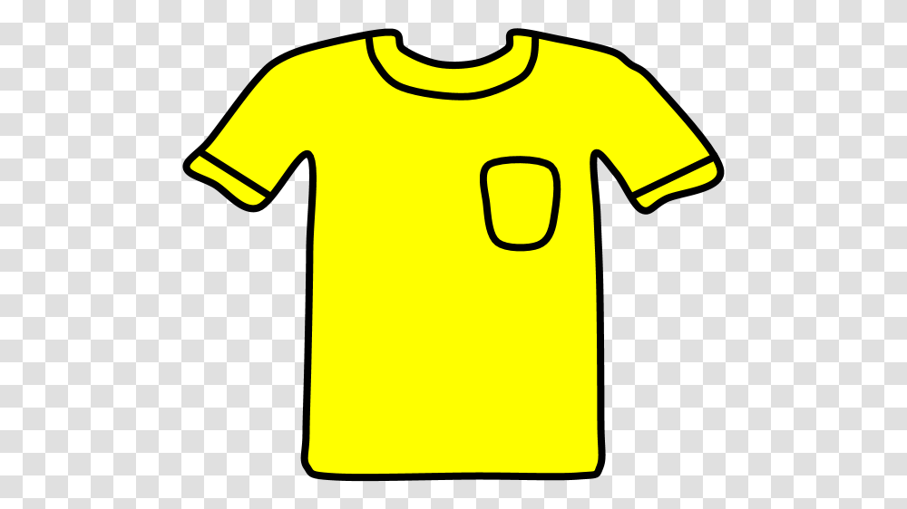 T Shirt Pocket Yellow, Apparel, Sleeve, T-Shirt Transparent Png