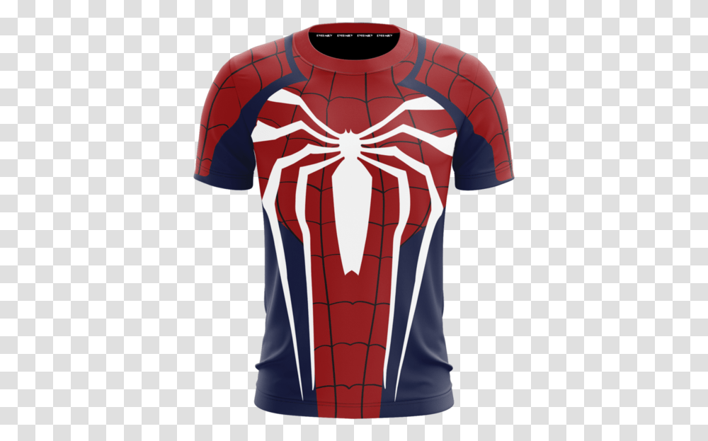 T Shirt Spiderman, Apparel, Jersey, Person Transparent Png