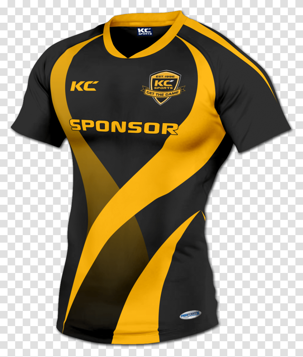 T Shirt Sublimation Rugby, Apparel, Jersey, T-Shirt Transparent Png
