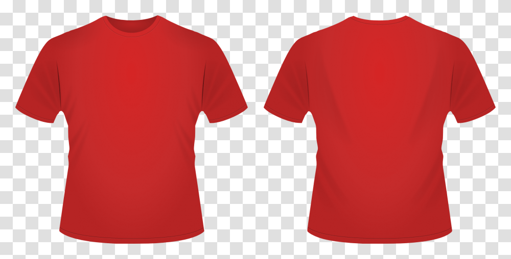 T Shirt Svg By Danrabbit T Shirt Design Template Red, Apparel, T-Shirt, Sleeve Transparent Png