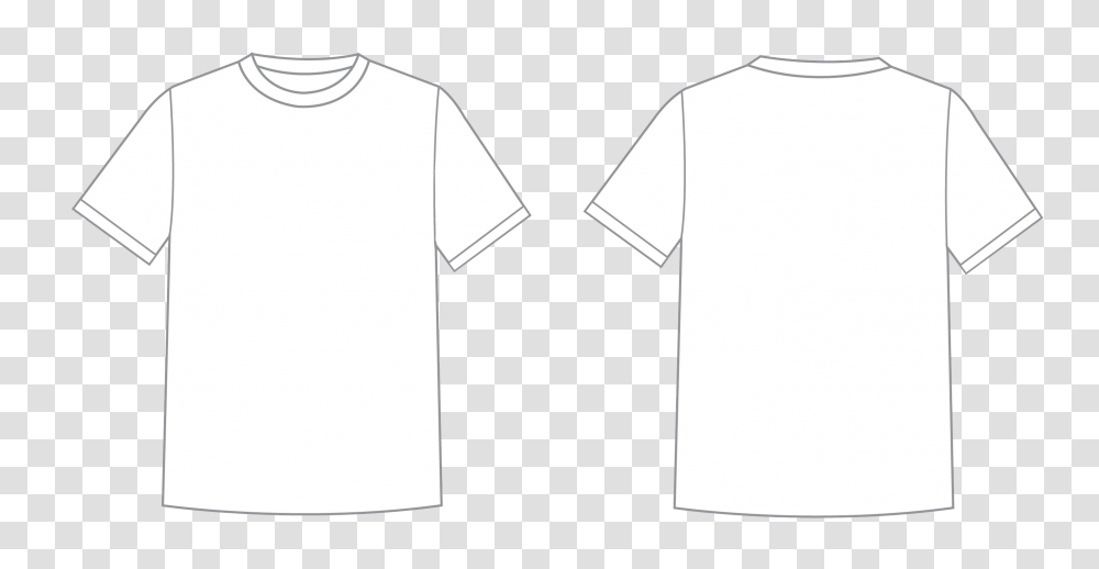 T Shirt Template, Apparel, Sleeve, Long Sleeve Transparent Png