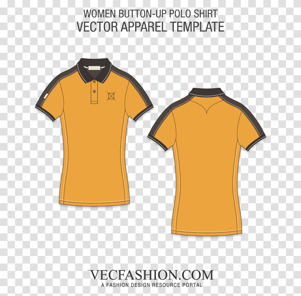 T Shirt Template Polo Shirt Design Women, Apparel, T-Shirt, Jersey Transparent Png