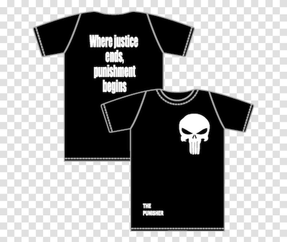 T Shirt The Punisher Active Shirt, Apparel, T-Shirt, Plot Transparent Png