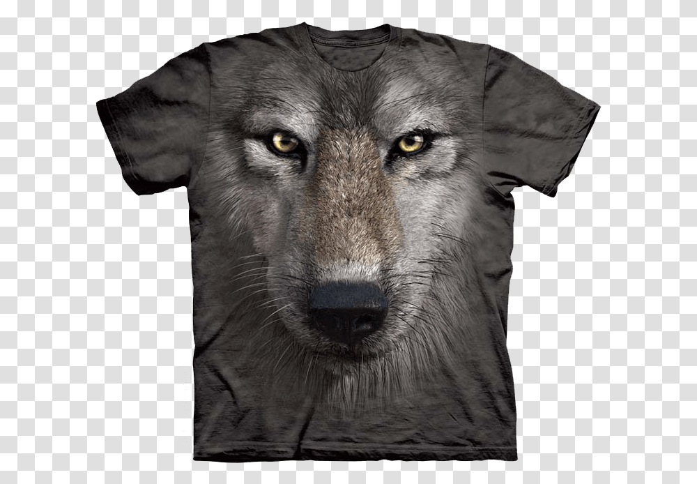 T Shirt, Wolf, Mammal, Animal, Dog Transparent Png