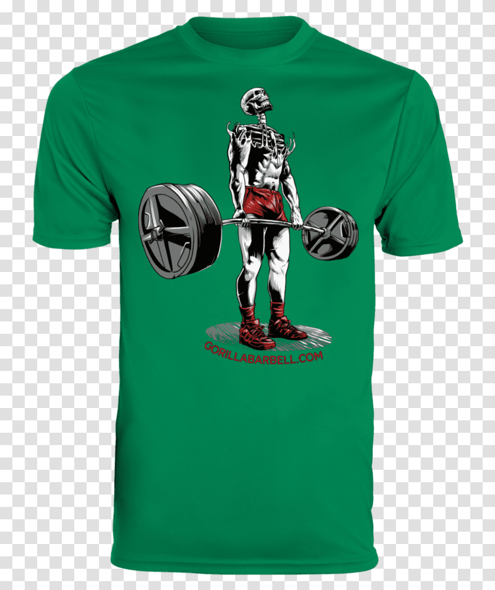 T Shirts Kelly Green S Dead Man's Lift Performance Fred Perry Red Polo Shirt, Apparel, T-Shirt, Person Transparent Png