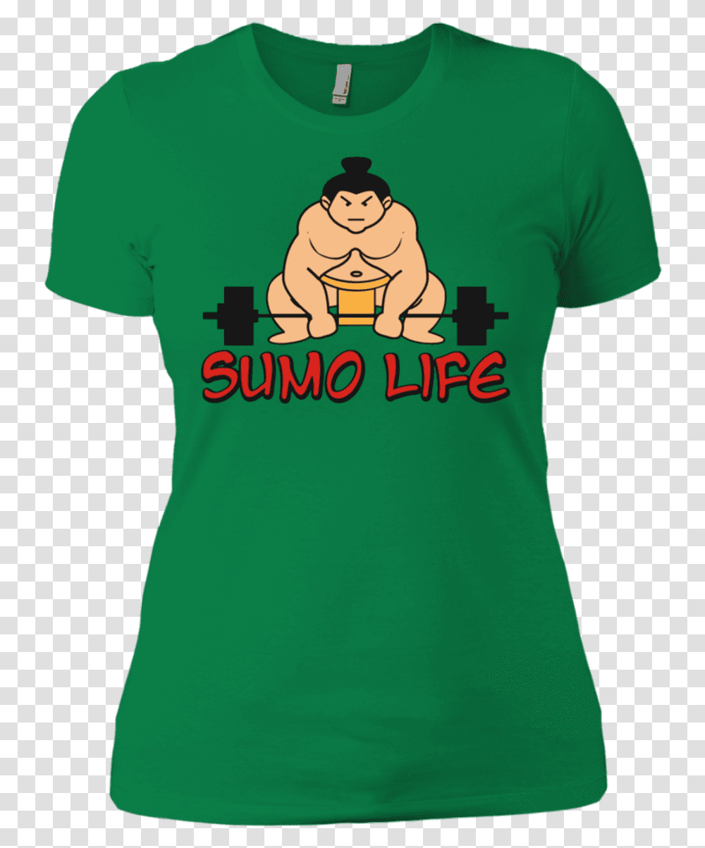 T Shirts Kelly Green X Small Sumo Life Women's Xc T Shirt, Apparel, T-Shirt, Plant Transparent Png