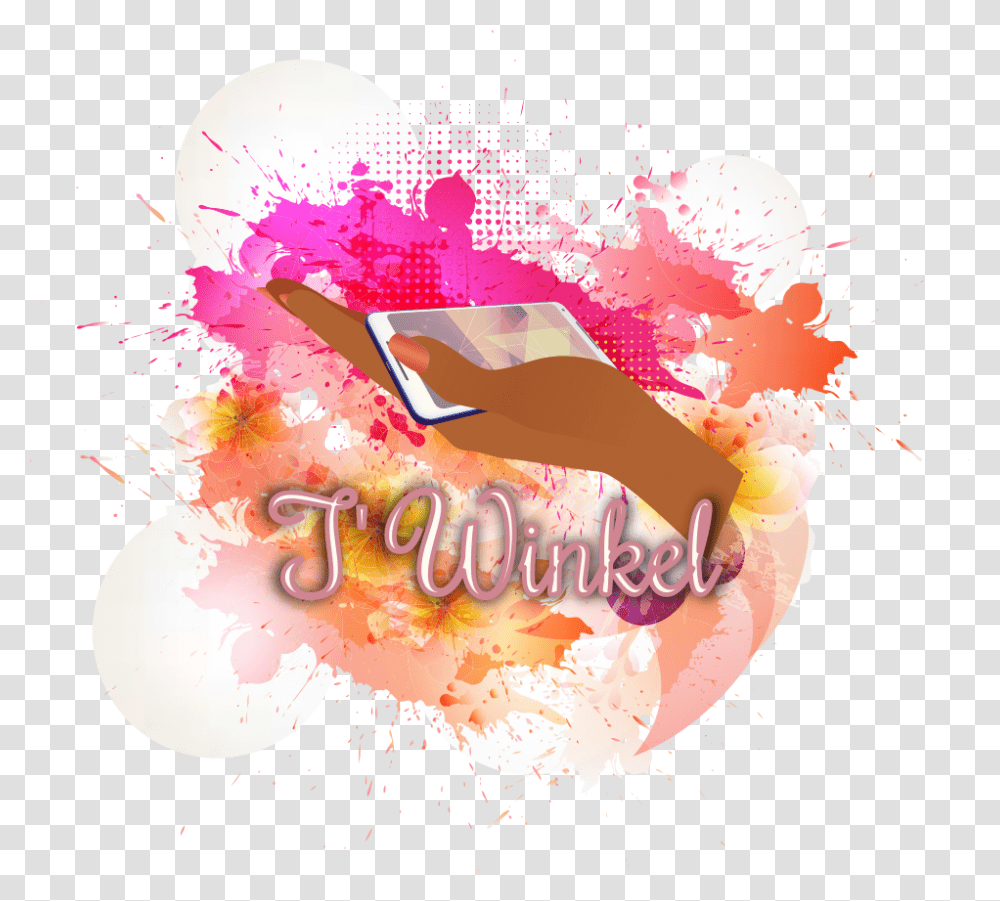 T Winkel Colour Splash Background Hd For Photoshop, Floral Design, Pattern Transparent Png
