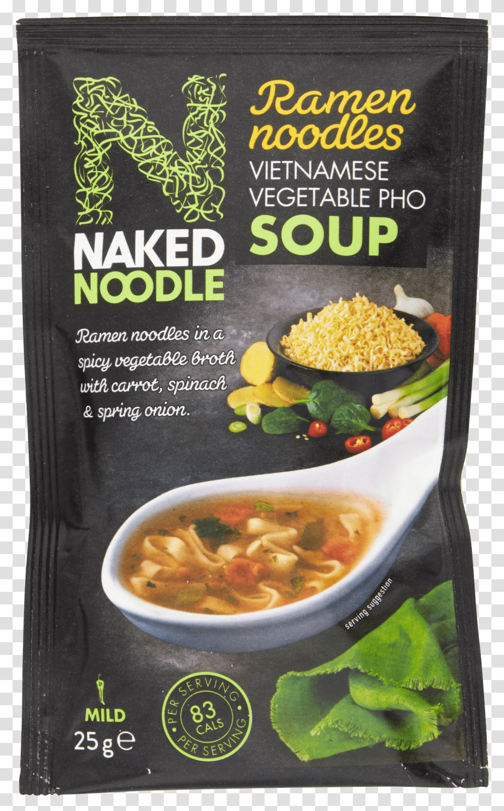 T70 Naked Noodle Ramen Noodles Vietnamese Vegetable Pho Transparent Png