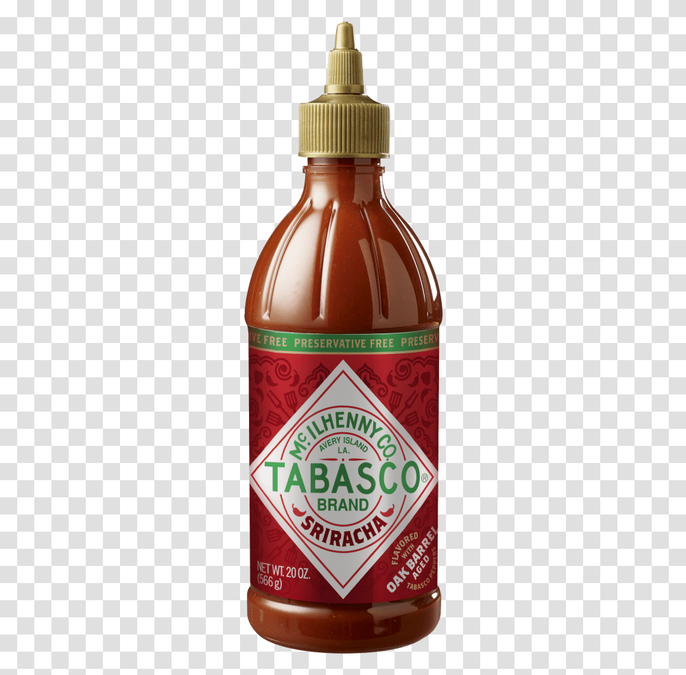 Tabasco Sriracha 20 Oz, Beverage, Drink, Bottle, Alcohol Transparent Png