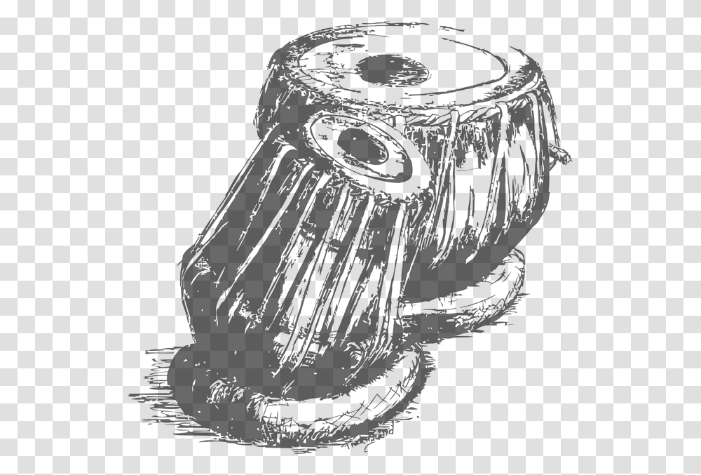 Tabla Black And White, Photography, Person, Human Transparent Png
