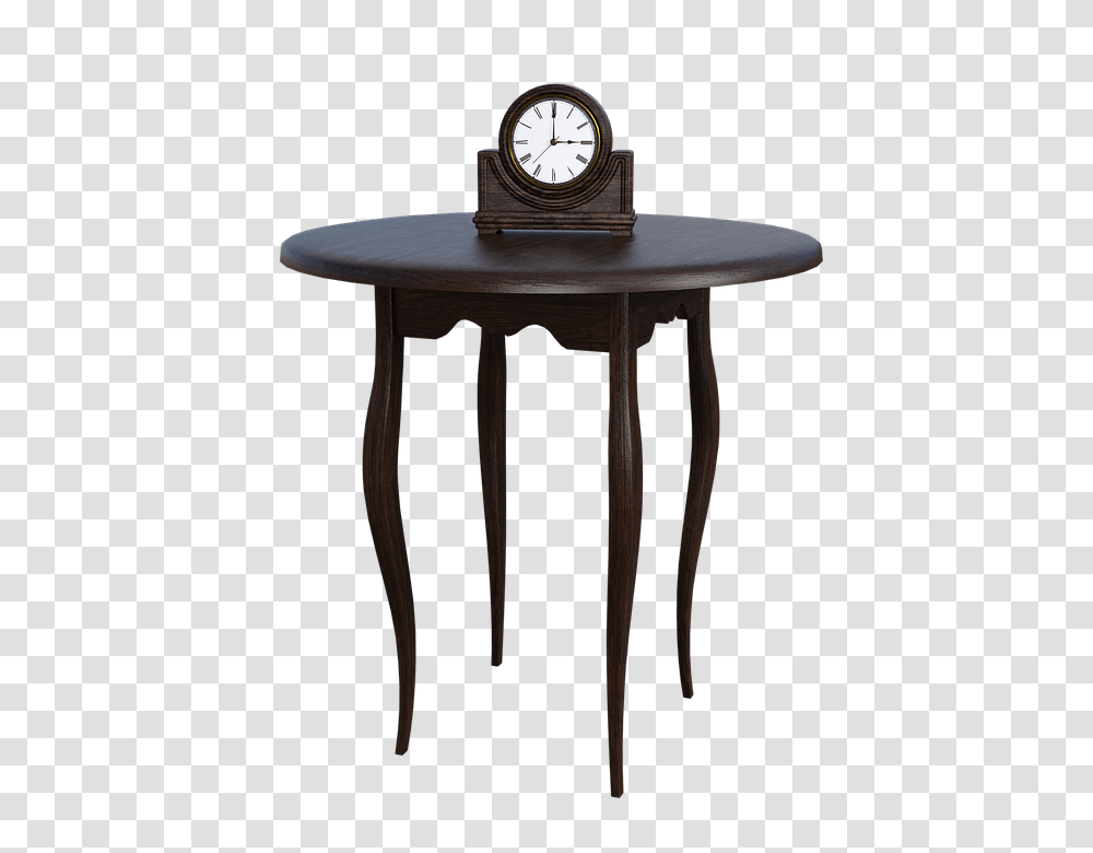 Table 960, Furniture, Analog Clock, Lamp, Desk Transparent Png