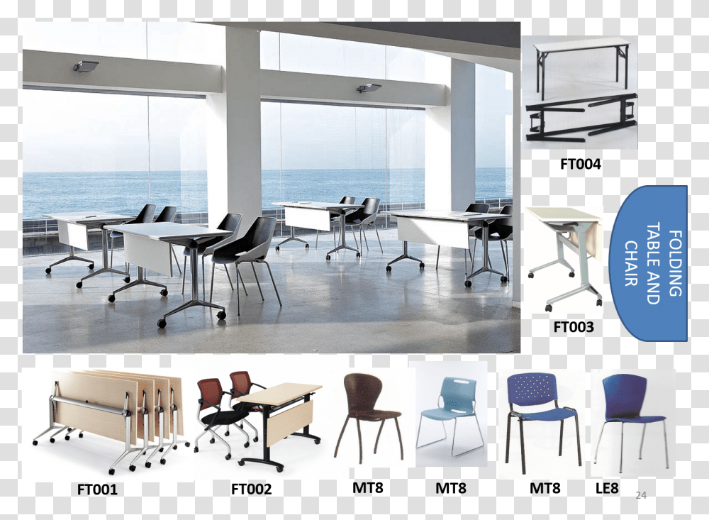 Table And Chairs Student Chair And Table Malaysia, Indoors, Furniture, Housing, Building Transparent Png
