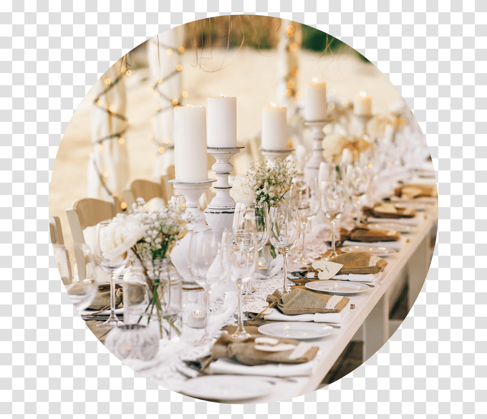 Table Decoration Design, Glass, Goblet, Wine Glass, Alcohol Transparent Png