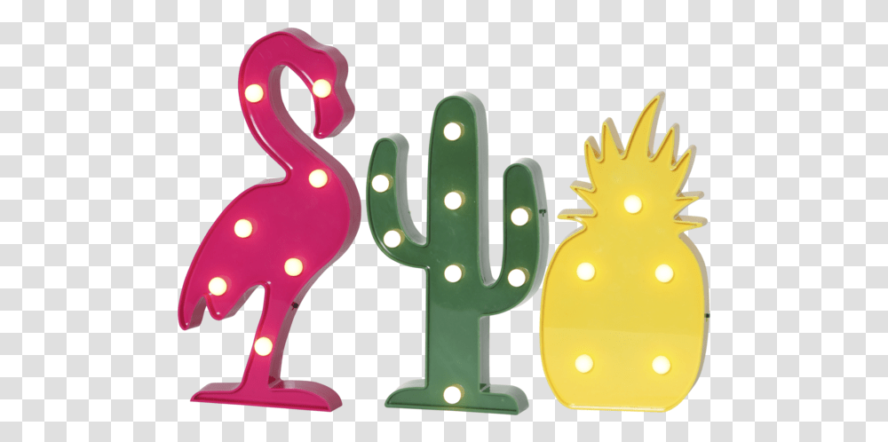 Table Decoration Funlight Luminaria De Cacto, Plant, Cactus Transparent Png