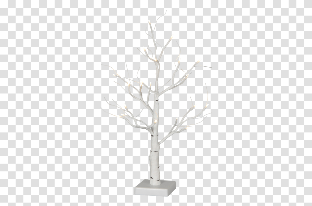 Table Decoration Tobby Tree White Tree Decoration, Plant, Wood, Tree Trunk Transparent Png