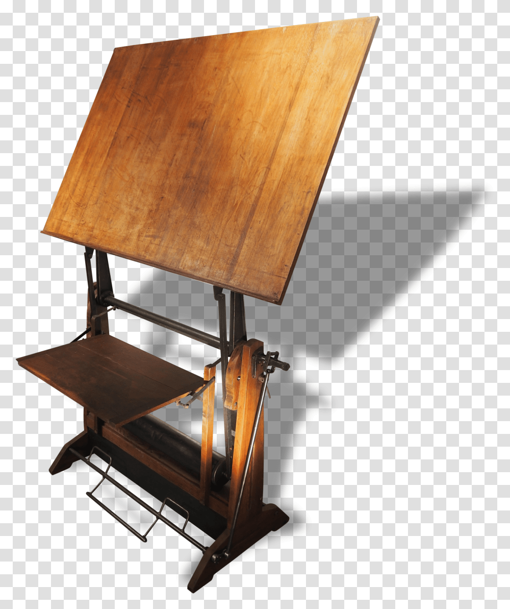 Table Desk Drawing Furniture Wood Art Table Transparent Png