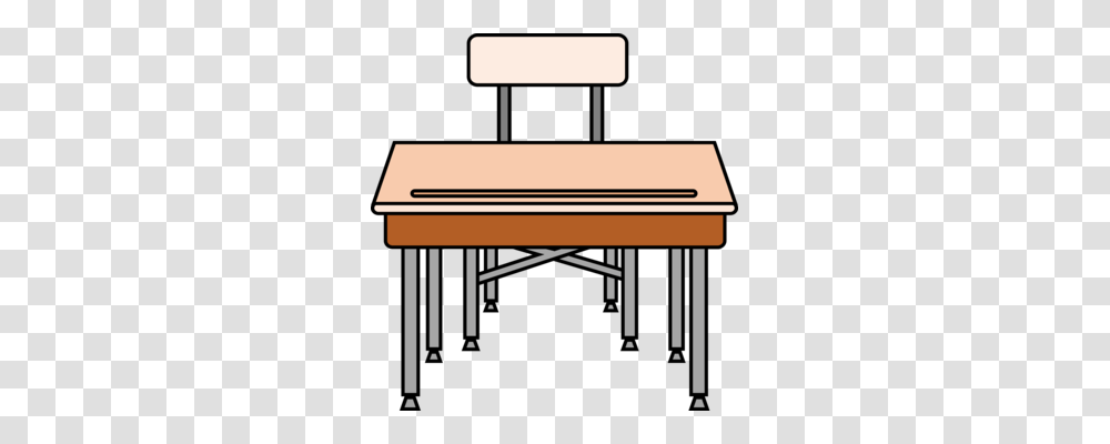Table Desk Pencil School Drawing, Furniture, Tabletop, Chair, Dining Table Transparent Png