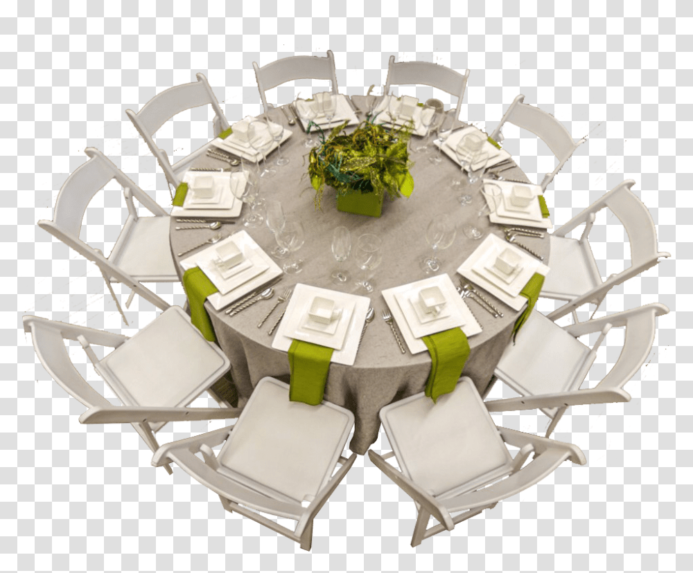 Table Rentals San Diego Ca Circle Wedding Table Setting, Furniture, Chair, Meal, Food Transparent Png