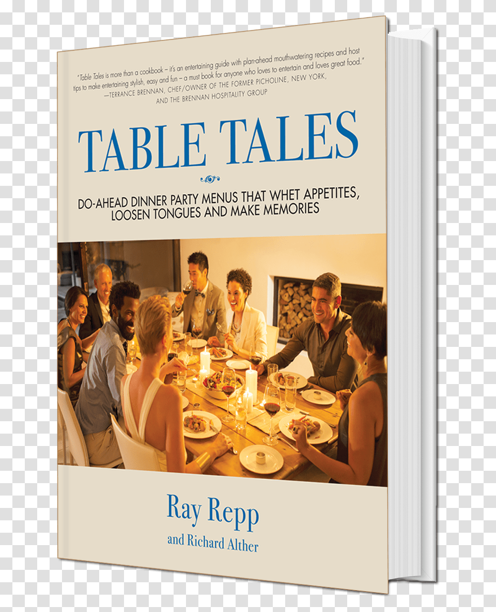 Table Tales By Ray Repp Amp Richard Alther Flyer, Person, Restaurant, Furniture, Dining Table Transparent Png