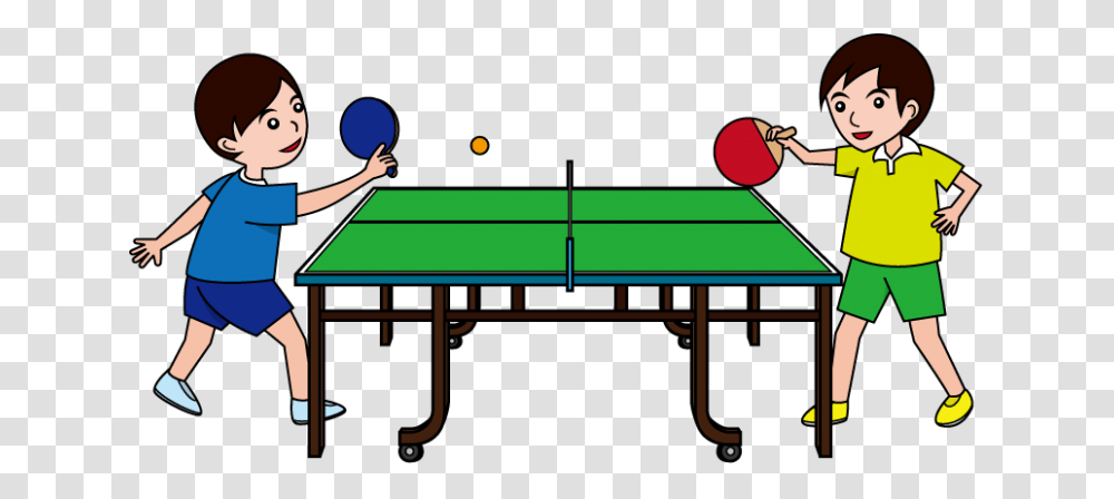 Table Tennis Clipart Image Of Playing Table Tennis Clipart, Person, Human, Ping Pong, Sport Transparent Png