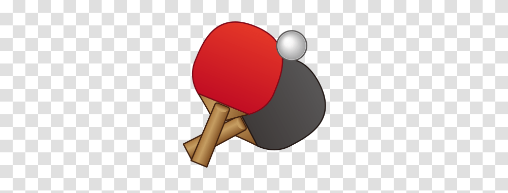 Table Tennis Paddle And Ball Emojidex, Lamp, Sport, Sports, Ping Pong Transparent Png