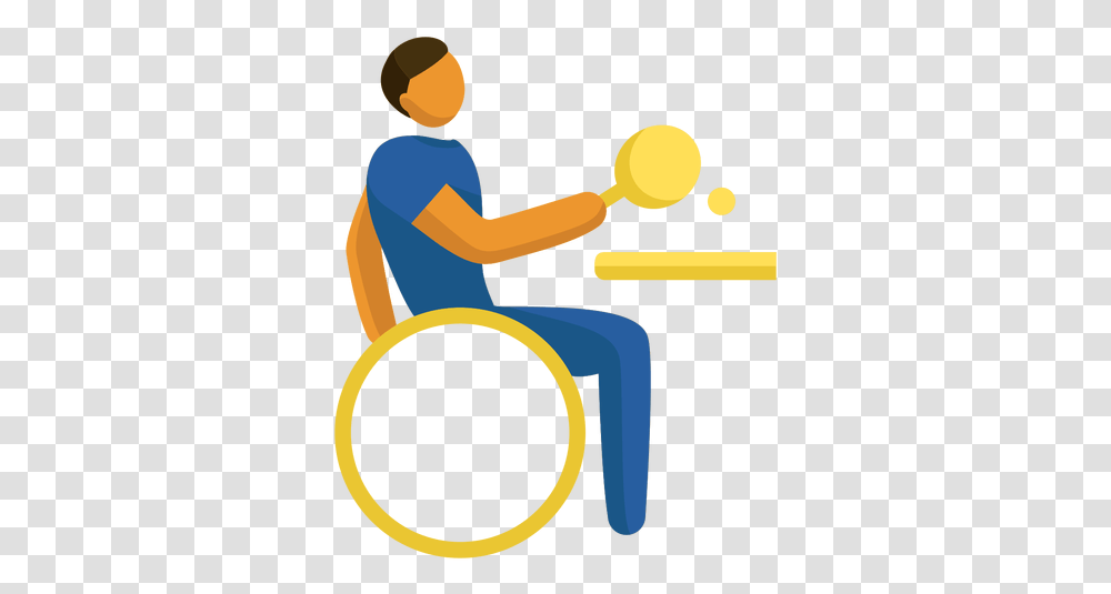 Table Tennis Paralympic Pictogram & Svg Active, Musical Instrument, Musician, Crowd, Juggling Transparent Png