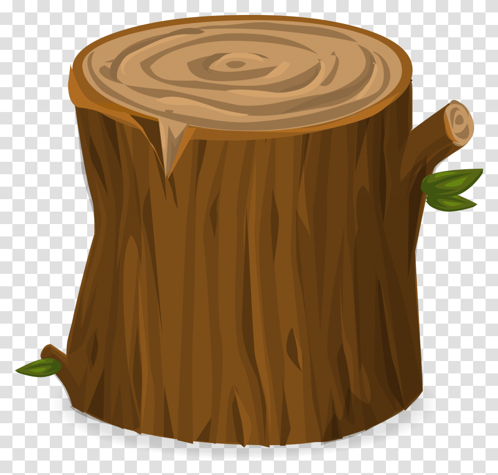 Table Tree Furniture Clipart Bark, Tree Stump, Plant, Lamp, Tree Trunk Transparent Png