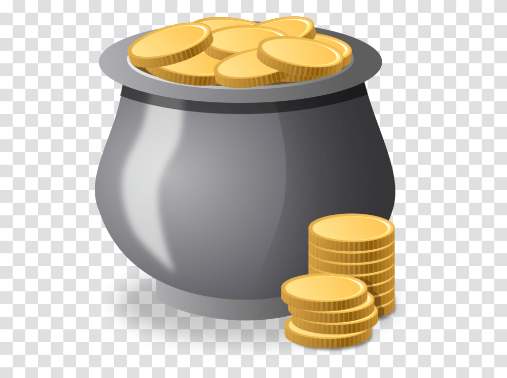 Tablesavingcoin Money Pot Clipart, Cooker, Appliance, Lamp, Gold Transparent Png