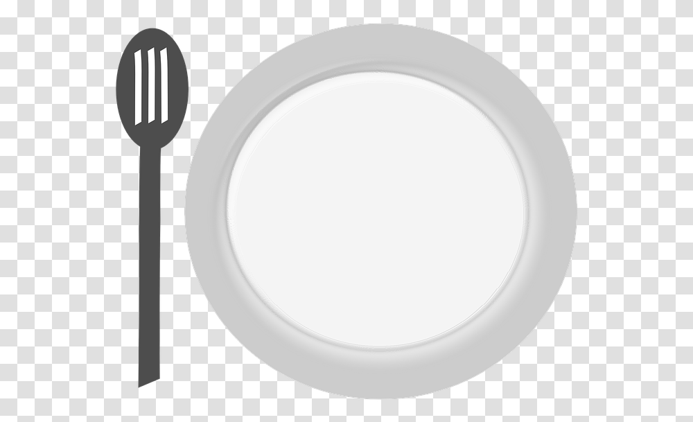 Tablespoon Plate Tableware Design Circle, Fork, Cutlery, Dish, Meal Transparent Png
